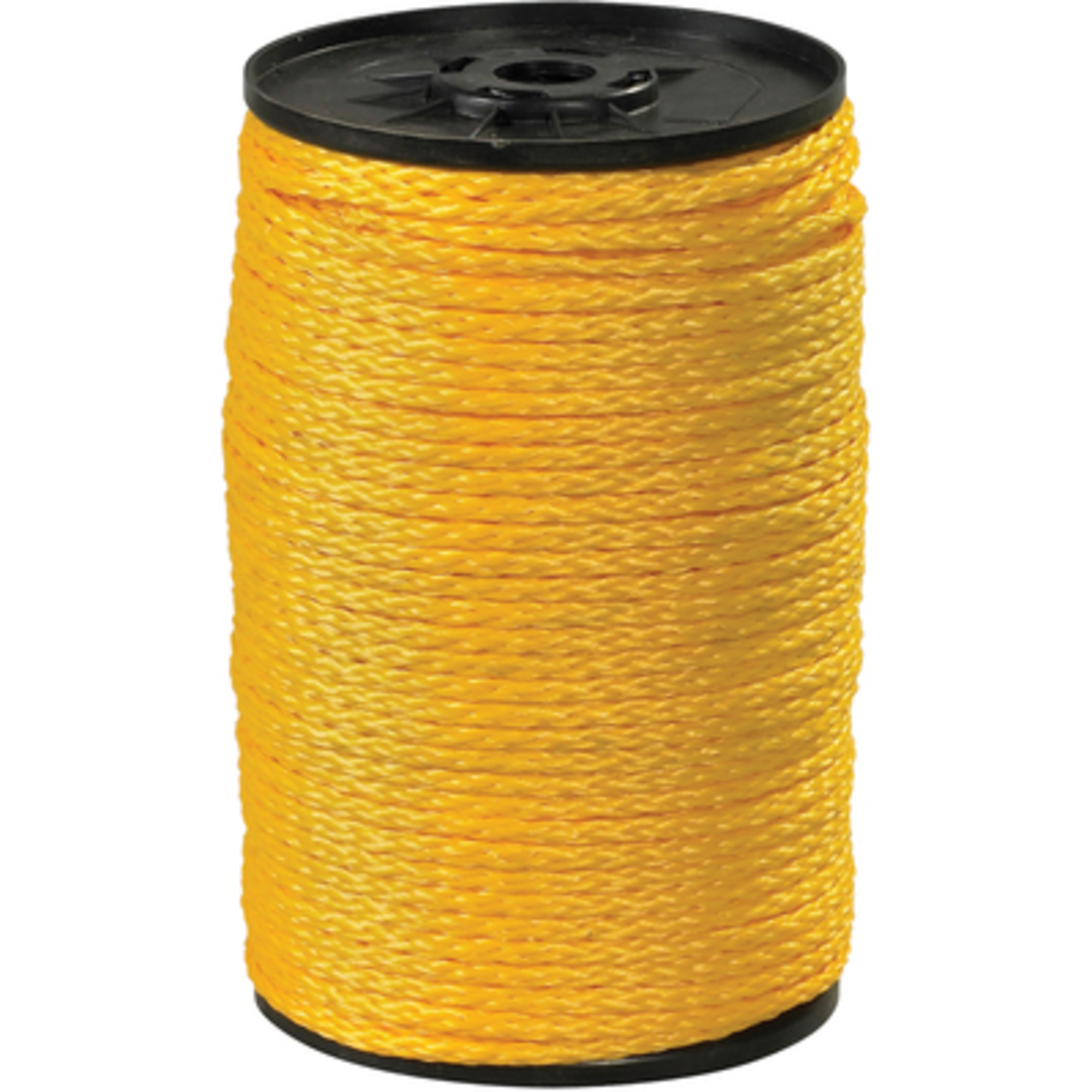 3/16in., 450 lb, Yellow Hollow Braided P 1/CS, Material Nylon, Width 0.1875 in, Model# TWR113